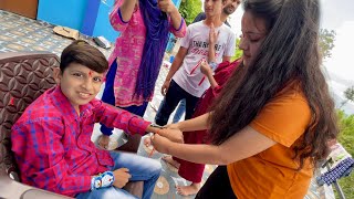 Raksha Bandhan vlog 😍 [upl. by Neeruan400]