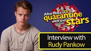 How Actor Rudy Pankow is Surviving the Quarantine  AfterBuzz TV [upl. by Burkhart]