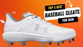 Top 5 Best Baseball Cleats for Men of 2025 । Baseball Cleats for Men ।Baseball Cleats for Men 2025 [upl. by Ruella]