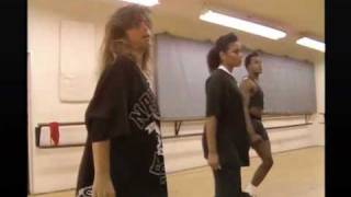 Paula Abdul Choreographs Janet Jackson for When I Think of You rare clip 1986 [upl. by Trevor347]