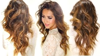 ★How to MY CARAMEL HAIR COLOR  Drugstore Ombre Hairstyles [upl. by Levins]