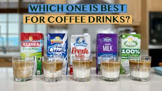 MILK REVIEW WHICH BRAND WORKS BEST WITH ICED COFFEE [upl. by Gallagher819]