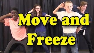 Brain Breaks  Action Songs for Children  Move and Freeze  Kids Songs by The Learning Station [upl. by Nerahs]