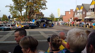 Monster truck crashes into crowd in Haaksbergen  Alternative angle  ViralHog [upl. by Alliehs805]