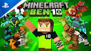 Minecraft x Ben 10  Official DLC Trailer  PS4 [upl. by Connors]