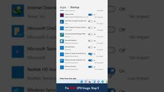 How to Fix 100 CPU Usage in Windows 11 Step 5 [upl. by Gib]