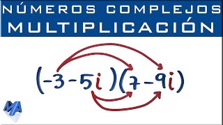 Multiplicación de números complejos  Ejemplo 1 [upl. by Adnwahsal]