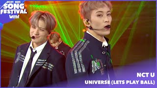 NCT UUniverseLets Play Ball2021 KBS Song Festival211217 Siaran KBS World TV [upl. by Llerruj]