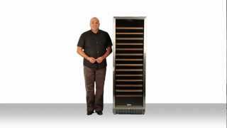 EdgeStar 166 Bottle BuiltIn or Free Standing Wine Cooler CWR1661SZ [upl. by Markman424]