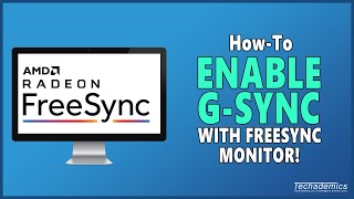 How To Enable G Sync On Freesync Monitor [upl. by Eidualc]