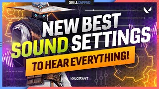 NEW BEST SOUND SETTINGS TO HEAR EVERYTHING  Valorant Settings Guide Audio HRTF amp More [upl. by Aelahc280]