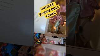 Finding YARD SALE STEALS on Barbie Dolls [upl. by Petrick]