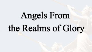 Angels From the Realms of Glory Hymn Charts with Lyrics Contemporary [upl. by Anatole]