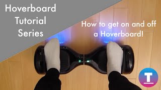 Hoverboard Tutorial Series How to get on and off a hoverboard [upl. by Stutman]