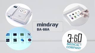 360 MEDICAL COMPANY CAPACITACIÓN mindray BA88A [upl. by Ylrevaw]