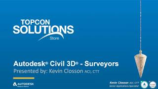 Autodesk Civil 3D  Survey Take control of your drawing [upl. by Stimson376]