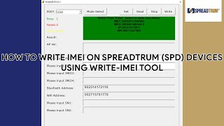 How To Write IMEI On Spreadtrum SPD Devices Using WriteIMEI Tool  romshillzz [upl. by Shulins]