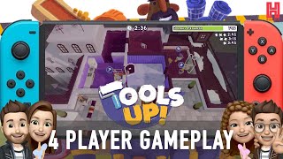 Tools Up 4 player Gameplay Nintendo Switch [upl. by Enneles68]