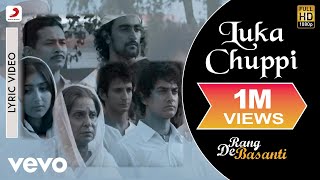 A R Rahman  Luka Chuppi Lyric VideoRang De BasantiAamir KhanLata Mangeshkar [upl. by Goles]