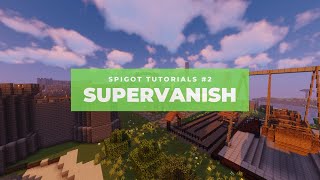 HOW TO USE SUPER VANISH  MC Spigot Plugin Tutorials 2 [upl. by Amyas165]