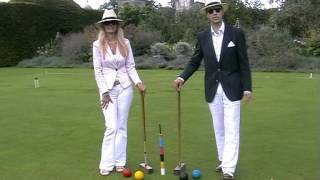 How To Play Croquet 1  Intro  DVD available on ebay [upl. by Chrisse]