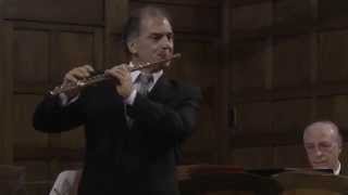 Carl Philipp Emanuel Bach Flute Concerto in D minor Wq 22  Claudio Barile [upl. by Stinky]