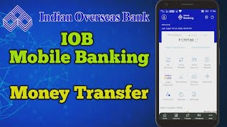 How to money transfer in IOB mobile banking  IOB mobile in tamil  Star Online [upl. by Bertero490]