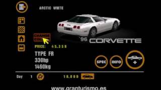 Gran Turismo 1 Chevrolet Music [upl. by Enomis]