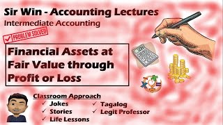 Lecture 02 Financial Asset at Fair Value through profit or loss Intermediate Accounting [upl. by Anawit313]