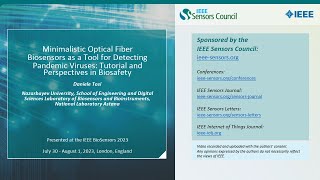 Minimalistic Optical Fiber Biosensors as a Tool for Detecting Pandemic Viruses [upl. by Nanahs]