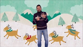 Cinq petits rennes chanson de Noël avec Rémi [upl. by Leno]