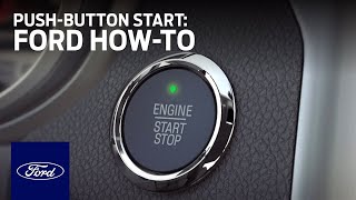 Available Intelligent Access with PushButton Start  Ford HowTo  Ford [upl. by Oralee]