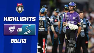 Hobart Hurricanes v Adelaide Strikers  BBL13 [upl. by Patsy]