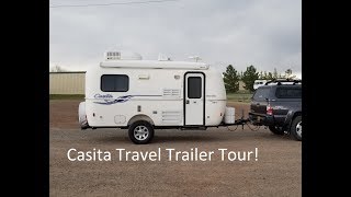 Casita Travel Trailer Tour [upl. by Htebzile]