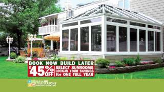 Four Seasons Sunrooms amp Windows  January 2012 Promotion  TV Commercial [upl. by Merrow739]