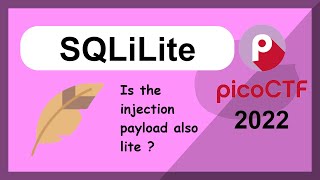 picoCTF 2022  Web App  SQLiLite [upl. by Asel]