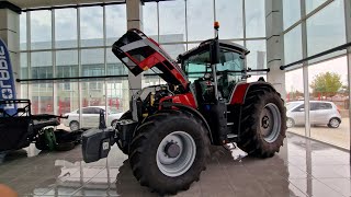 All New Massey Ferguson 8S 265 Tractor  Visual Review [upl. by Aidnic]