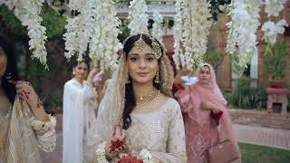 Kinza amp Rizwan Nikkah  Pakistani Wedding  Fairytale Moment  Nikkah Highlights  Bridal Entry [upl. by Elhsa]