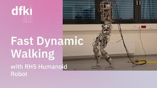 Fast Dynamic Walking with RH5 Humanoid Robot [upl. by Rather]