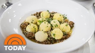 Ricotta Gnudi Recipe How To Make The Italian Dish At Home  TODAY [upl. by Aneroc237]