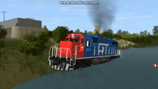 Crashes in Trainz 12 Part 4 [upl. by Iahs]