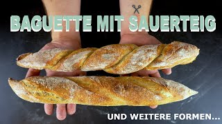 SAUERTEIGBAGUETTE und weitere Formen Pain dEpi etc [upl. by Hux]