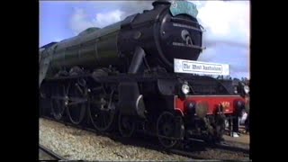 4472 Flying Scotsman and 4079 Pendennis Castle in Western Australia September 1989  FULL VERSION [upl. by Nirre]