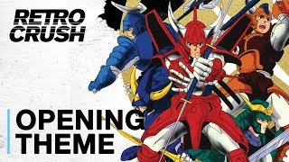 Ronin Warriors  Opening Thme aka Samurai Troopers  Saturday morning cartoon [upl. by Yard]