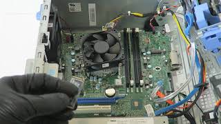 Dell Optiplex 7050 Upgrade Gaming Video Card RAM SSD [upl. by Ennaerb]