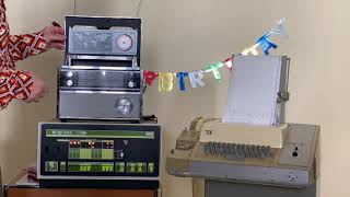 The 50th birthday of the PDP8E  VVCFMW 2020 [upl. by Lennahs405]