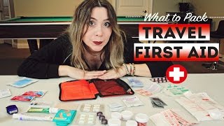 What To Pack  TRAVEL FIRST AID KIT [upl. by Cilegna8]