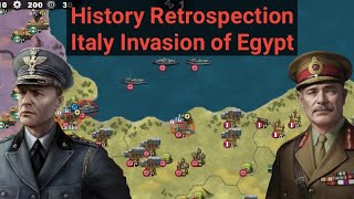 History Retrospection  Italy Invasion of Egypt World Conqueror 4 [upl. by Allan]