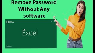 Remove Forgotten Password of Excel  Excel password remover  open Password Protected Excel File [upl. by Kowalski162]