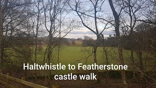 HIKING AND EXPLORING AROUND HALTWHISTLE IN NORTHUMBERLANDbackpacking hiking northumberland dog [upl. by Rayford]